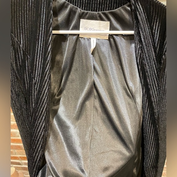 BCBGeneration "velvet" ribbed blazer - Picture 7 of 13
